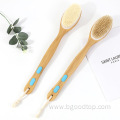 Shower Brush with Soft and Stiff Bristles